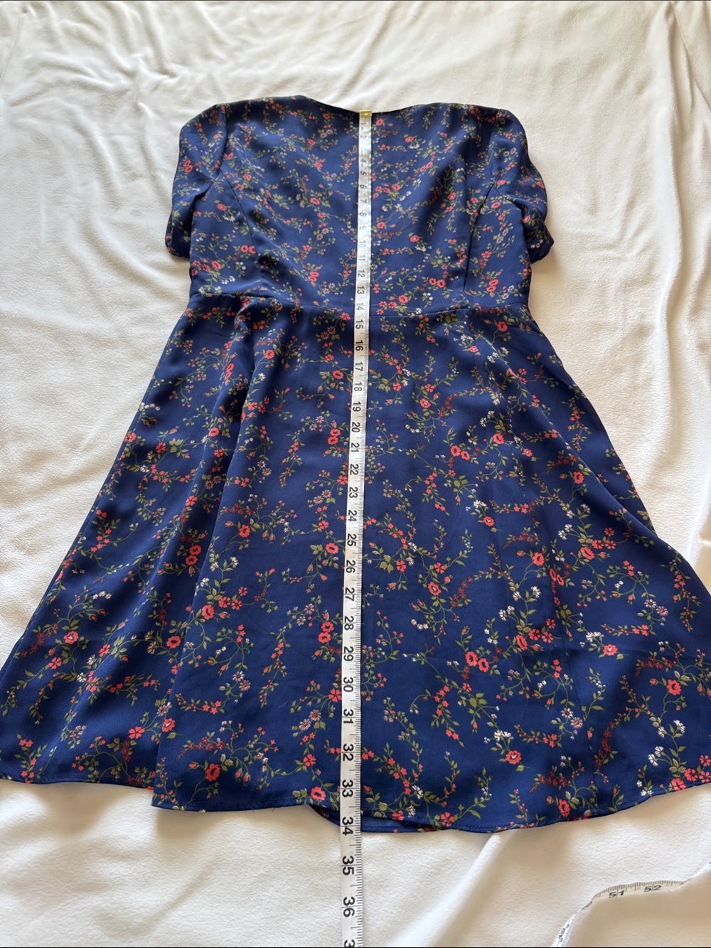 MADEWELL Amaranth Floral Wrap Dress - Picture 12 of 12